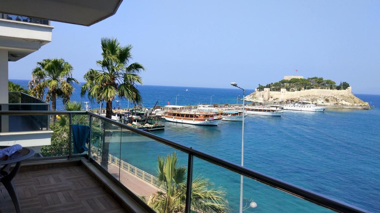 Amazing Seaview Flat Apartment Kusadasi Bagian luar foto