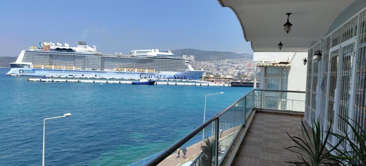 Amazing Seaview Flat Apartment Kusadasi Bagian luar foto