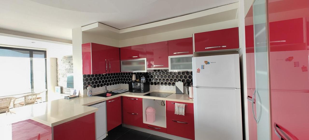 Amazing Seaview Flat Apartment Kusadasi Bagian luar foto